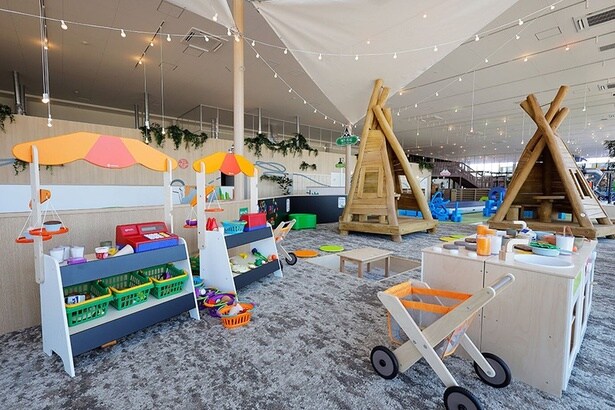 子どもの成長を促す「ボーネルンド」ならではの工夫を凝らしたあそびが満載