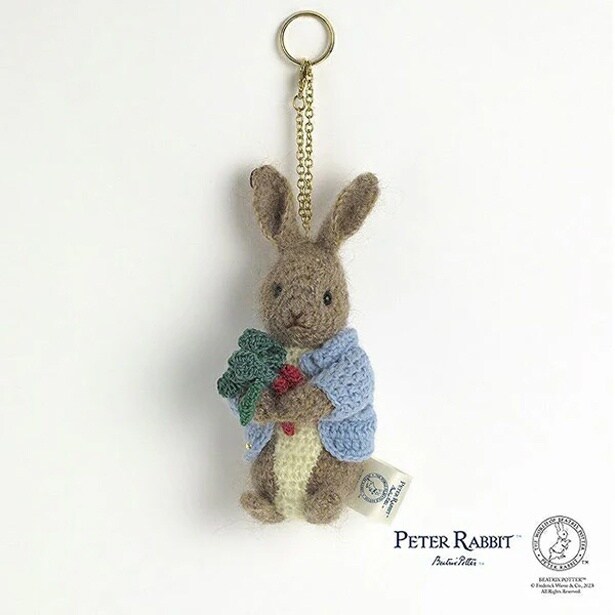 「大きなチャーム＜ピーターラビット(TM)＞(編み物材料セット)」(4950円)