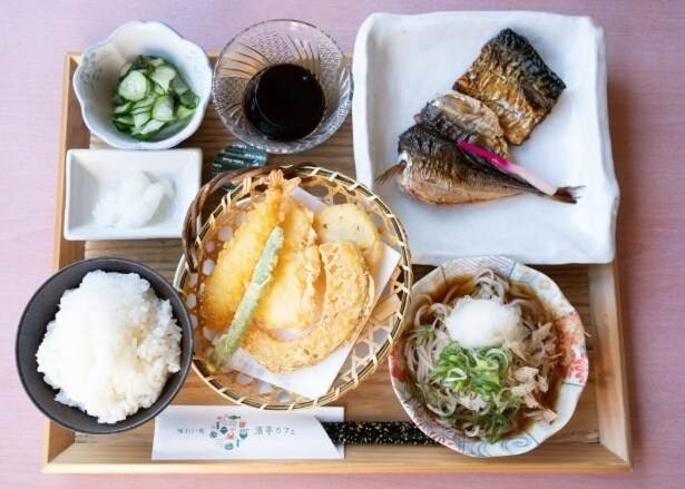 濱亭カフェ「おばま御膳」(1480円)※土日祝限定