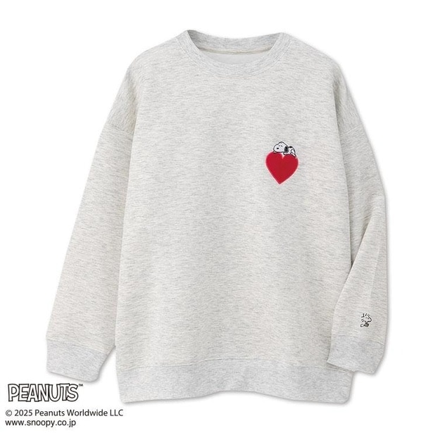 「レディース トレーナー(ベージュ)」(M・L・LL 1639円／3L・4L 1969円)