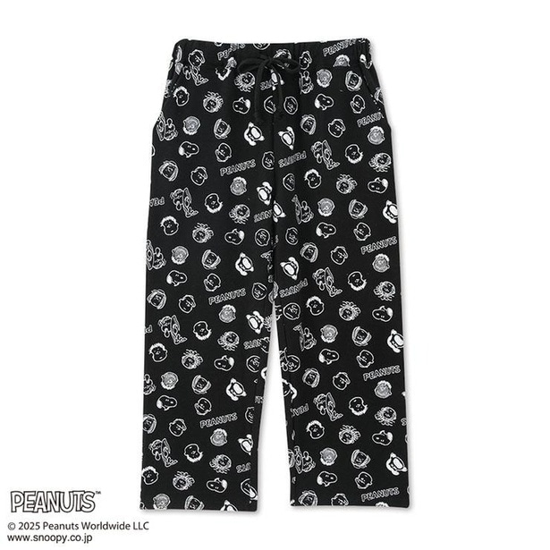 「レディース リラクシングパンツ(ブラック)」(M・L・LL 1639円／3L・4L 1969円)