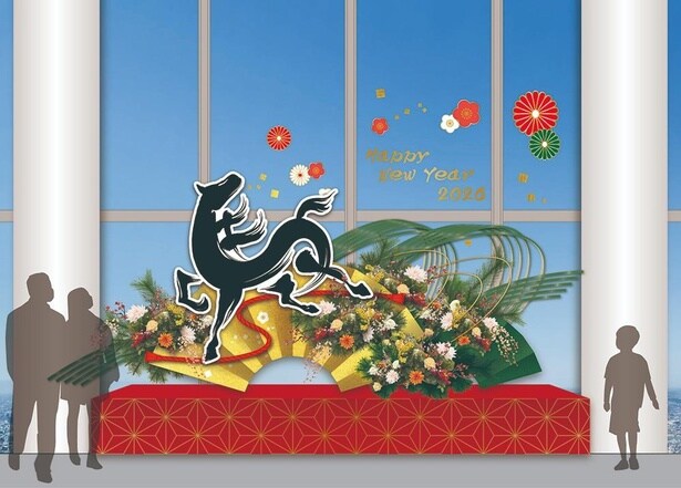 天望デッキの館内装飾イメージ