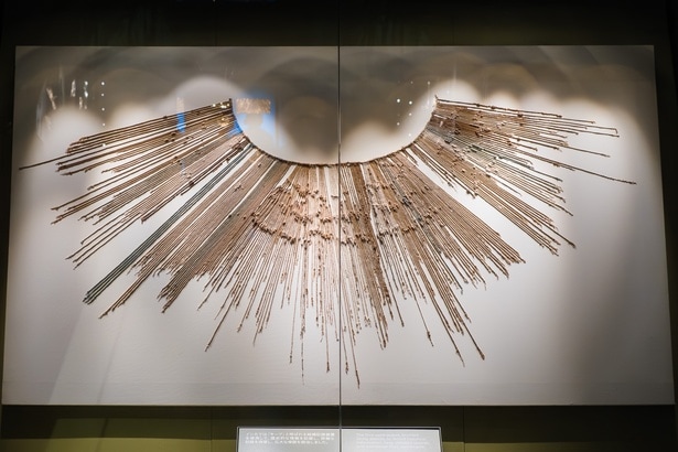 インカのキープ(結縄記録装置)ラルコ博物館所蔵