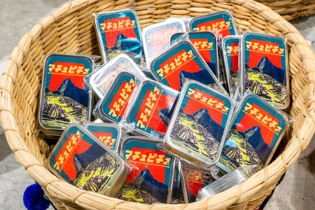 マチュピチュ展 ミント缶(810円)