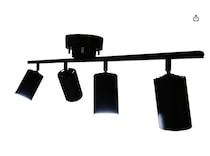 光のアレンジを楽しむ♪インテリア映え抜群【山善】の4灯スポットシーリングライトがAmazonで販売中！