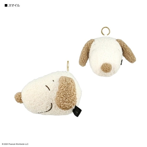 「ピーナッツ スヌーピー イヤホンマルチポーチ(スマイル)」(2508円)
