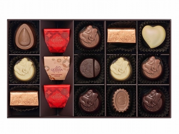 「ゴディバ ニューイヤー コレクション アソートメント 15粒入」