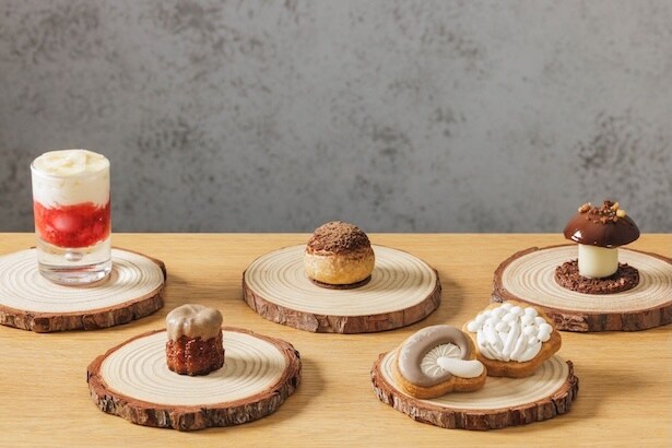 きのこスイーツ5種