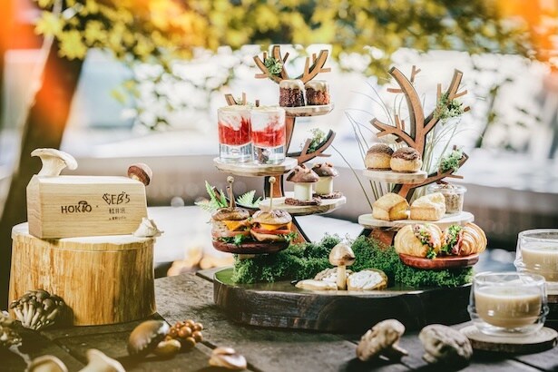 きのこアフタヌーンティー