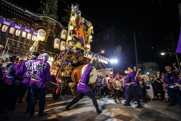 豪華絢爛な「桑名石取祭」