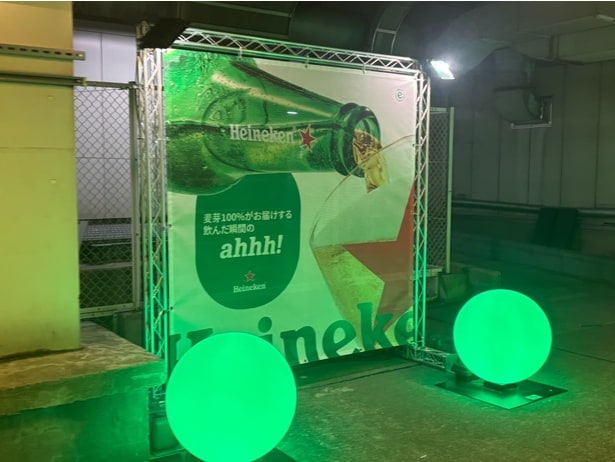 フォトブースで記念撮影！