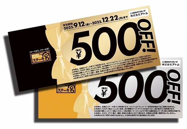 割引クーポン券が5000円分