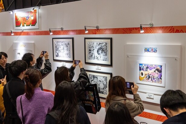 【画像】「ジャンプ原画ワールド」※昨年の様子