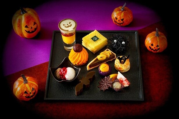 【写真】ハロウィンアフタヌーンティープレート