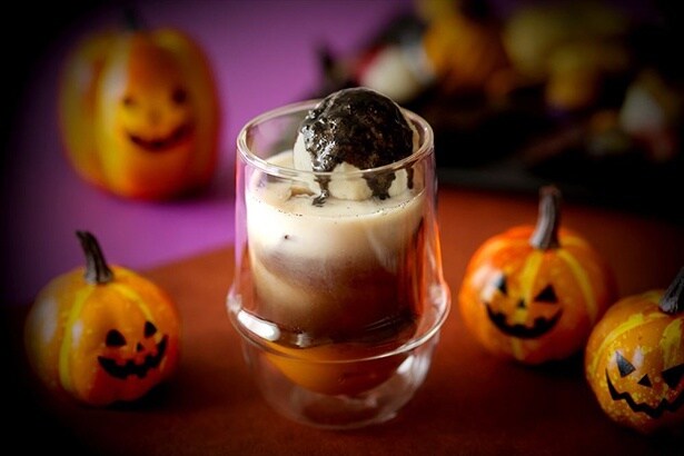 パンプキンほうじ茶ラテ