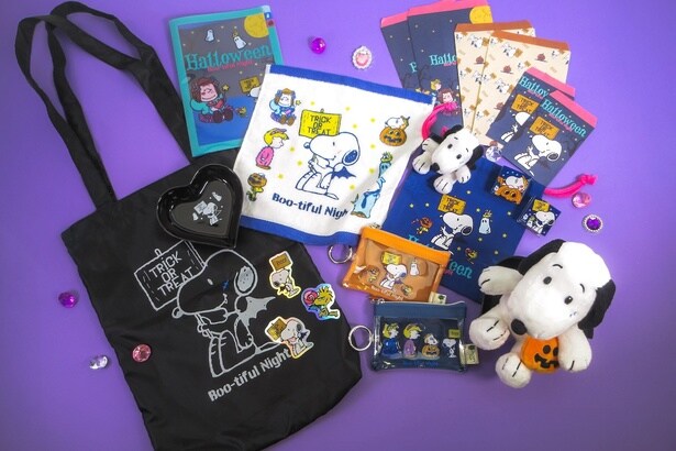 おなじみのキャラクターたちが仮装を楽しむ、にぎやかなアートが魅力