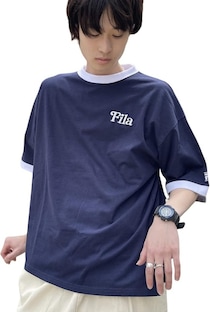 シンプルだけどおしゃれな【フィラ】リンガーTシャツで周囲に差をつける！いますぐAmazonでゲットしよう！