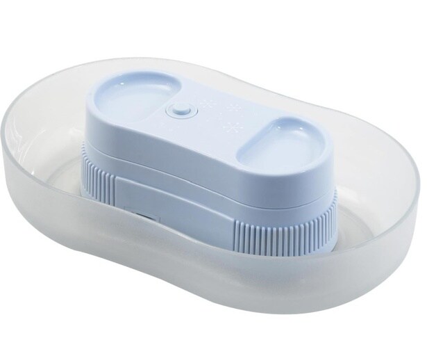 製氷カップで冷水キープ。LEDで夜も涼しく、暑い季節の小さな贅沢【パール金属】の流しそうめん器がAmazonに登場中‼