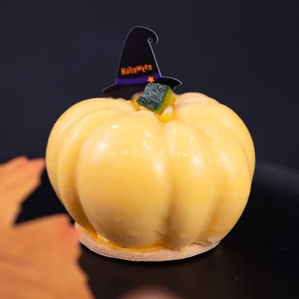 かぼちゃのランタンチーズケーキ