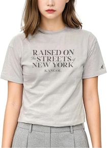 大人可愛いショート丈で周囲に差をつける！カジュアルに着回せる【カンゴール】レディースTシャツがAmazonで販売中！