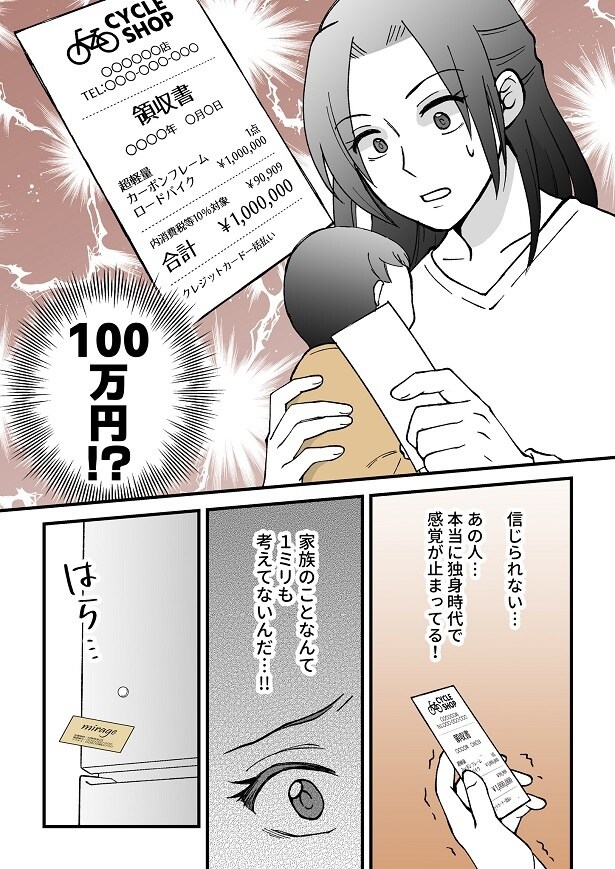 趣味に熱中する夫…気にはなっていたものの、まさか100万円も使うとは!!