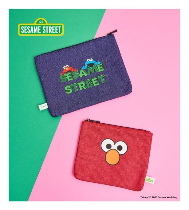 「デニム風ポーチ」