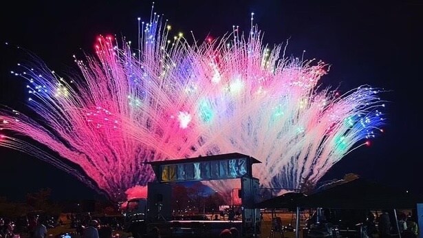 第5回 桐生市花火大会(小梅琴平公園)