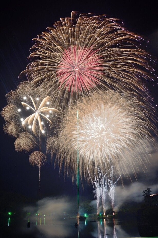 君津市民花火大会(亀山湖畔公園)