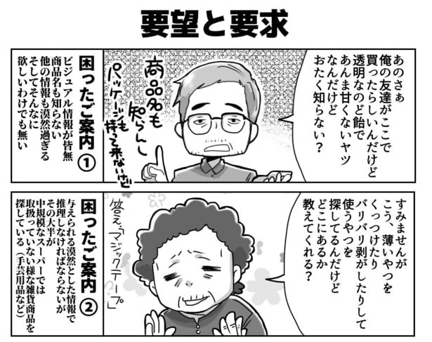 要望と要求(1)