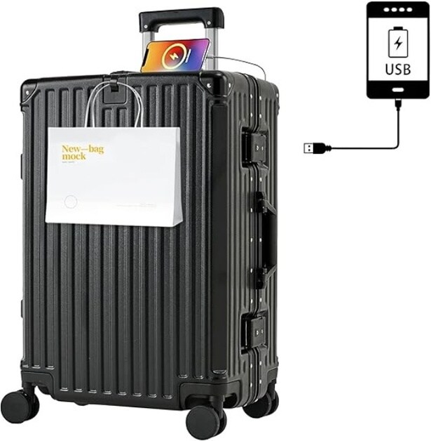 ｜TSAロック・カップホルダー付きで出張や海外旅行に最適、軽量＆大容量の【VECELO】キャリーケースがAmazonで販売中！