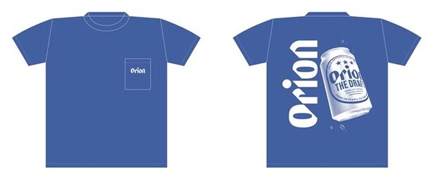 「Orion Popup Tシャツ(ブルー)」(4400円)