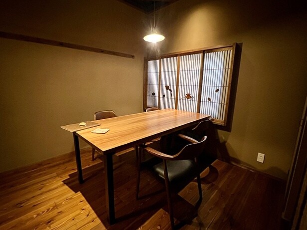 2～8名の半個室が7部屋ある