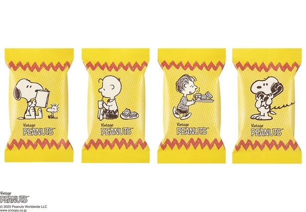 個包装の絵柄は全4種類。それぞれランダムで入っている