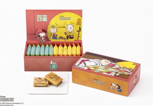 スヌーピー シュガーバターサンドの木×6個、スヌーピー シュガーバターサンドの木 蜜いもメープルバター仕立て×6個