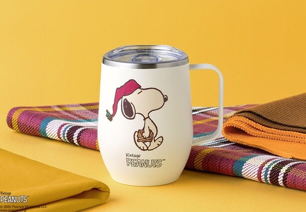 「スヌーピー シュガーバターの木 ステンレスマグカップ」(2400円)