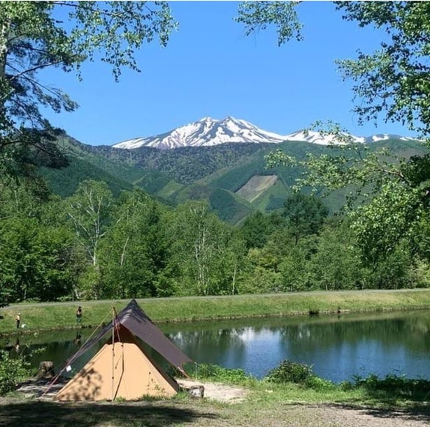 釣池からの眺望