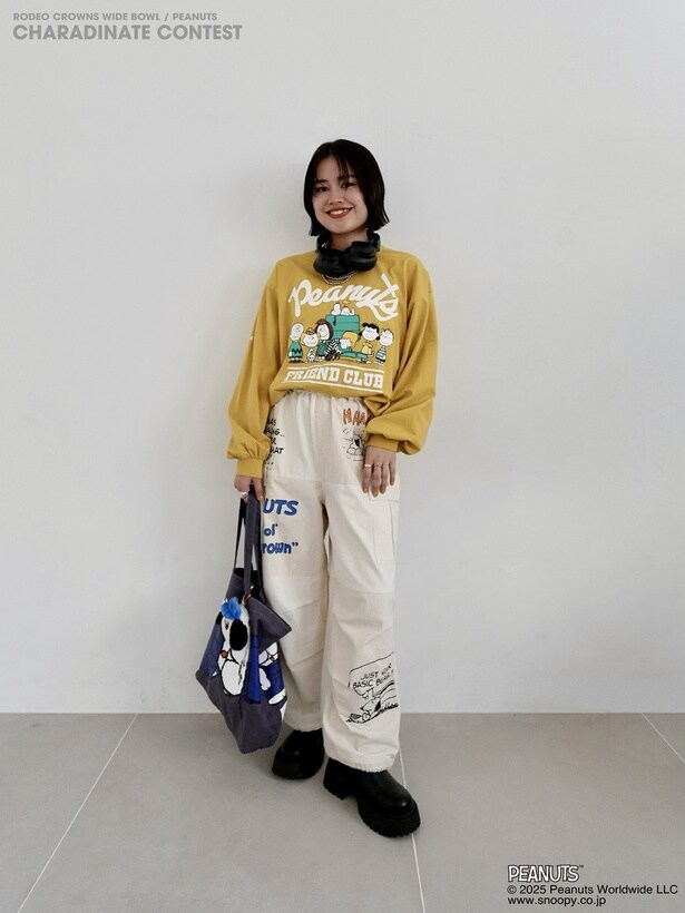 キャラWalker賞受賞！RODEO CROWNS WIDE BOWL ららぽーと横浜店・田中伶音さんの元気いっぱいのストリートコーデ