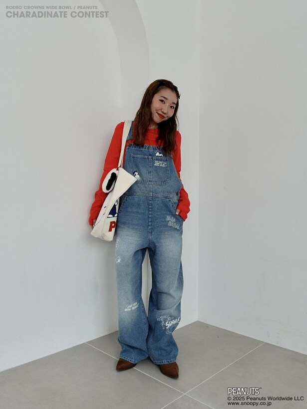 ピーナッツ賞を受賞！RODEO CROWNS WIDE BOWL ららぽーとTOKYO-BAY店・伊藤瑠依さんのアメカジスタイル