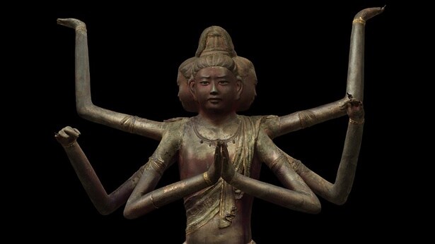 阿修羅像をVRで再現