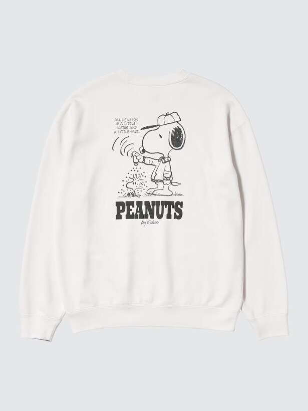 「ピーナッツ スウェットシャツ(ホワイト)」(2990円)