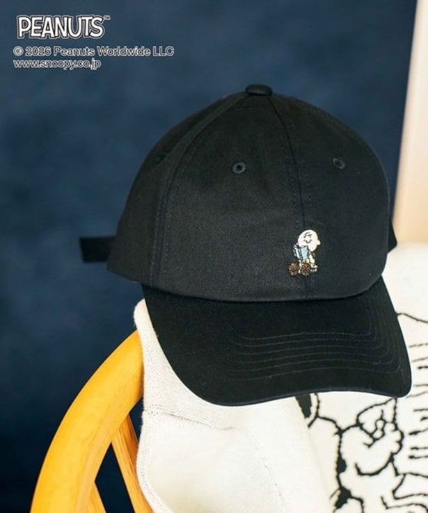 「刺繍キャップ/キッズ(ブラック)」(2990円)