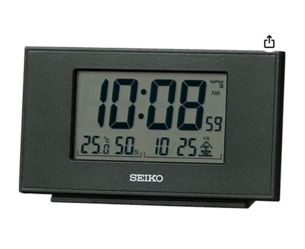 電波クロックのある暮らし。正確な時刻で、毎日の生活をサポート【セイコークロック】の置き時計がAmazonに登場中‼