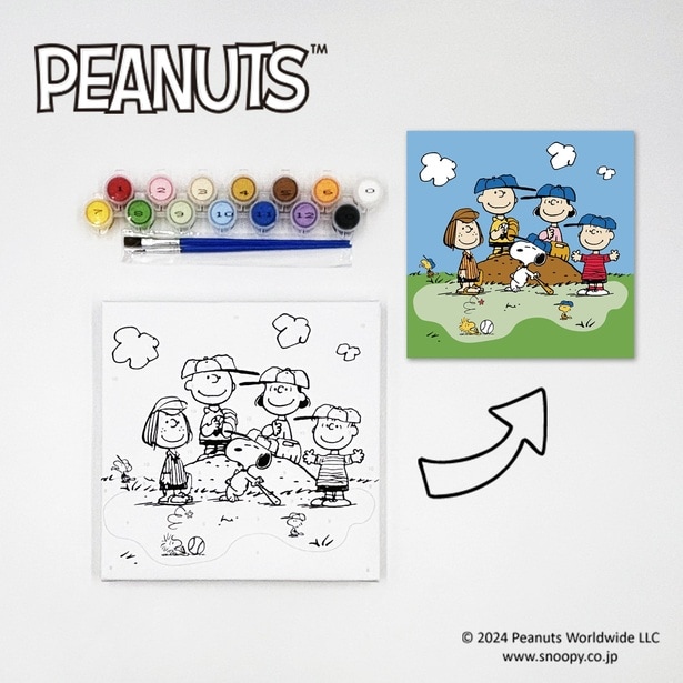 おうち時間はスヌーピーの“番号ぬり絵”で本格アート作品づくり！絵心ゼロでも大丈夫、1日15分の癒やし効果も