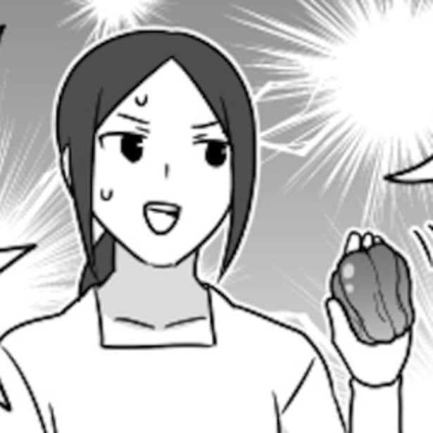 苦手なピーマンを食べさせようと、母はピーマンになりきって喋るのだが…。