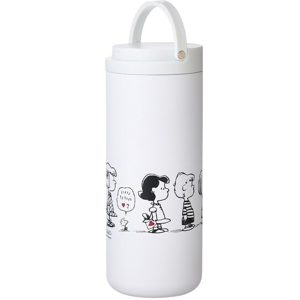 PLAZA限定！スヌーピーデザインの新作「サーモマグ」が登場、ランタンボトルとフタ付きマグの2種展開
