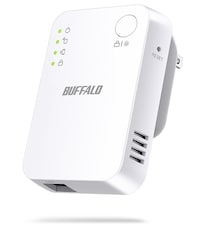 電波を広げる、かんたん一台【バッファロー】設定かんたん！誰でも使えるWi-Fi中継機がAmazon限定で好評販売中！