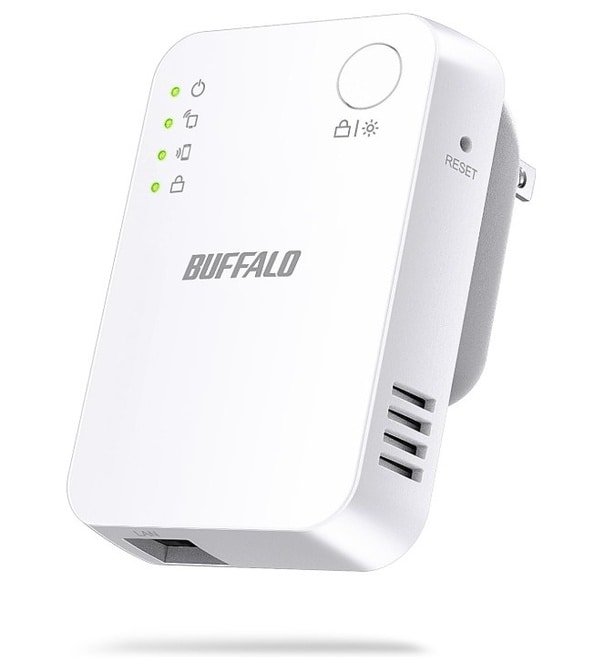 電波を広げる、かんたん一台【バッファロー】設定かんたん！誰でも使えるWi-Fi中継機がAmazon限定で好評販売中！