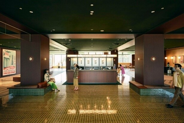 「1955 東京ベイ by 星野リゾート」ロビー