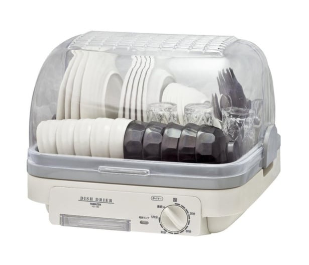 一度に5人分をまとめて、いつでも清潔に保つ！乾燥力と抗菌力をこの一台に【山善】の食器乾燥器がAmazonに登場中‼