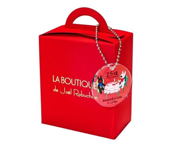 「ジョエル・ロブション×リサとガスパール フィナンシェ(チャーム付き)」(2916円) 